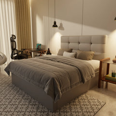 Rachelle Genuine Leather Storage Bed (Gas Lift) XYXBED