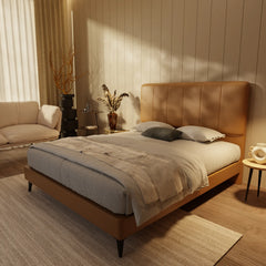 Joane Genuine Leather Divan Bed Frame XYXBED