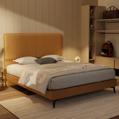 Joane Genuine Leather Divan Bed Frame XYXBED