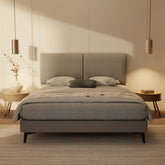 Gretelle Genuine Leather Divan Bed Frame XYXBED