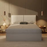 Gretelle Genuine Leather Storage Bed (Gas Lift) XYXBED