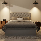 Wimble Genuine Leather Storage Bed (Gas Lift) XYXBED
