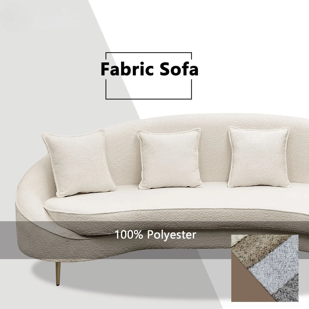 Wyra Fabric Sofa (Pet Friendly & Easy Clean) - Esteller