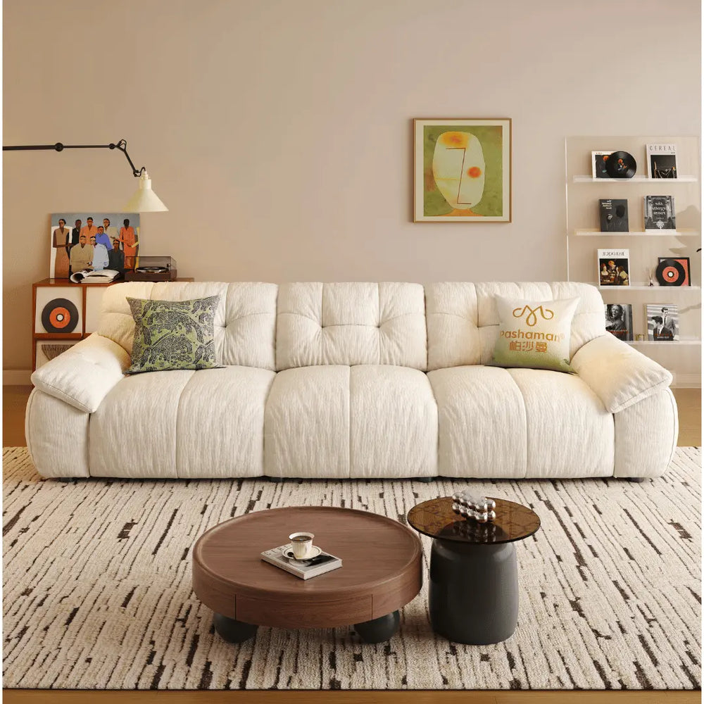 Lorenza Fabric Recliner Sofa (Water Repellent) - Esteller