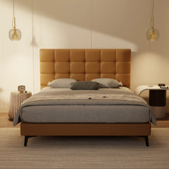 Mancine Genuine Leather Divan Bed Frame XYXBED