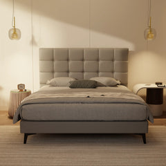 Mancine Genuine Leather Divan Bed Frame XYXBED