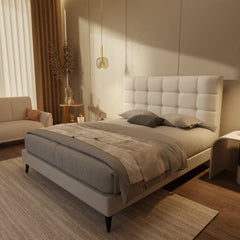 Mancine Genuine Leather Divan Bed Frame XYXBED