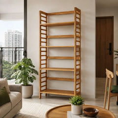 Fuyu Solid Wood Bookshelf FM