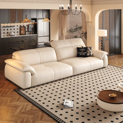 Wriggs Leather Electric Sofa Bed (Water Repellent & App + Remote Control) - Esteller