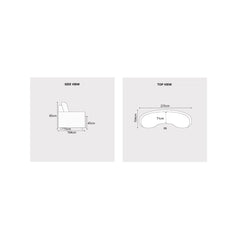 Wyra Fabric Sofa (Pet Friendly & Easy Clean) - Esteller