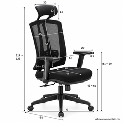 Pavento High Back Mesh Office Chair