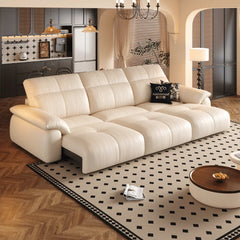 Wriggs Leather Electric Sofa Bed (Water Repellent & App + Remote Control) - Esteller