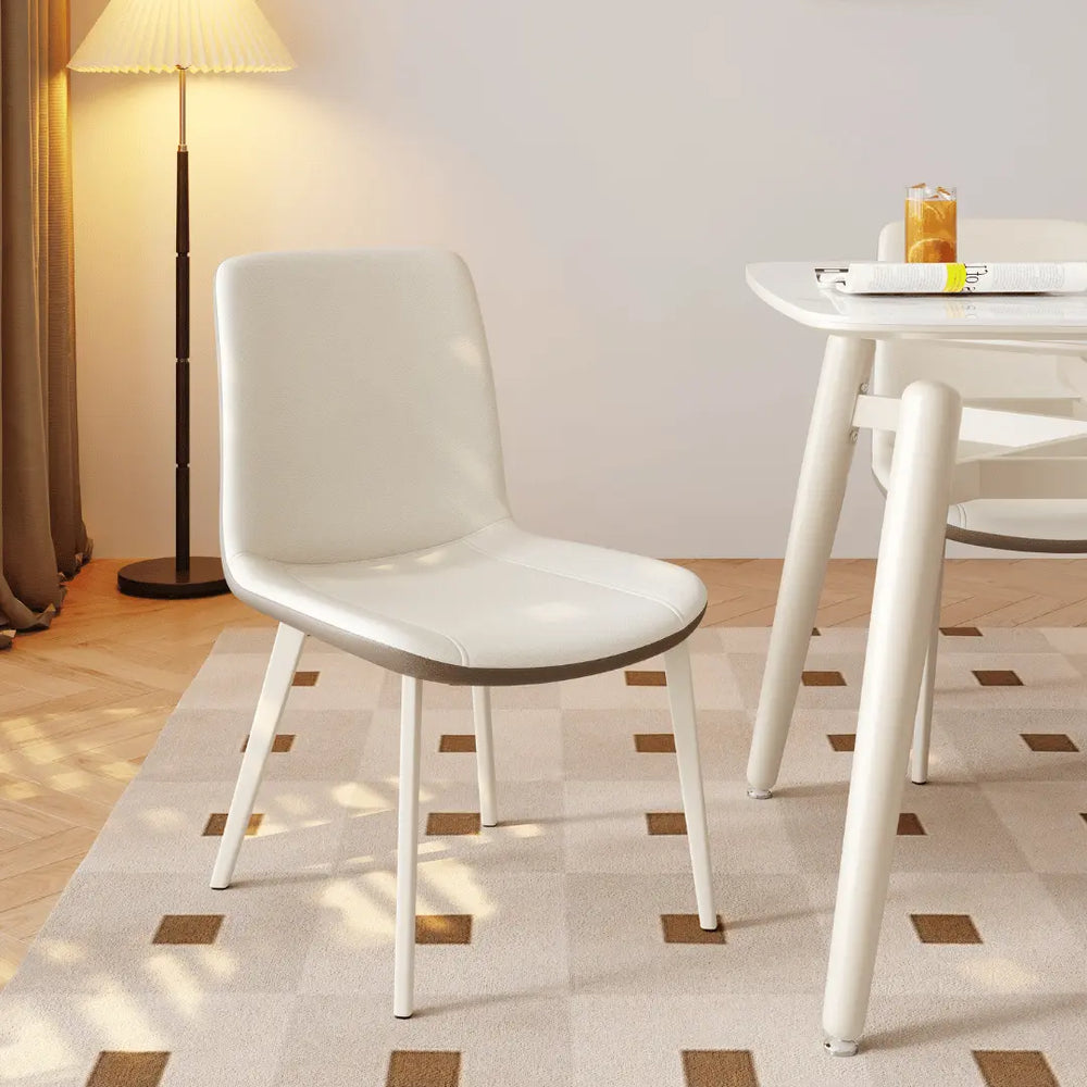 Verilon White Extendable Dining Set - Esteller