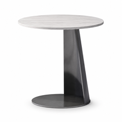 Cervano Luxury Stone Round Side Table