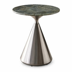 Valtiero Luxury Stone Round Side Table