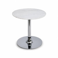Avelisse Luxury Stone Round Side Table