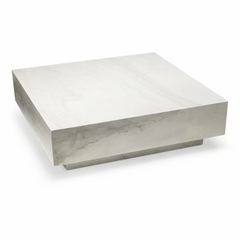 Shimmer Luxury Stone Square Coffee Table