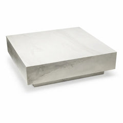 Shimmer Luxury Stone Square Coffee Table