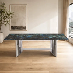 Capri Rectangular Luxury Stone Dining Table