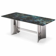 Capri Rectangular Luxury Stone Dining Table
