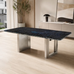 Ravenna Rectangular Luxury Stone Dining Table