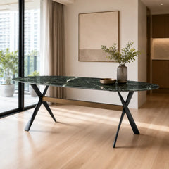 Verdalune Prada Green Luxury Stone Dining Table