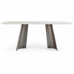 Arcavelle White Luxury Stone Dining Table