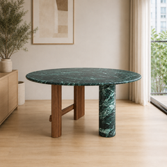Glory Round Luxury Stone Dining Table