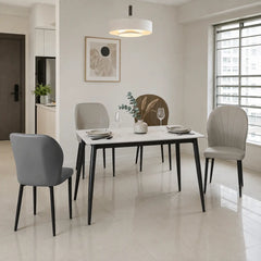 Elaria Sintered Stone Dining Set (1+4) DA