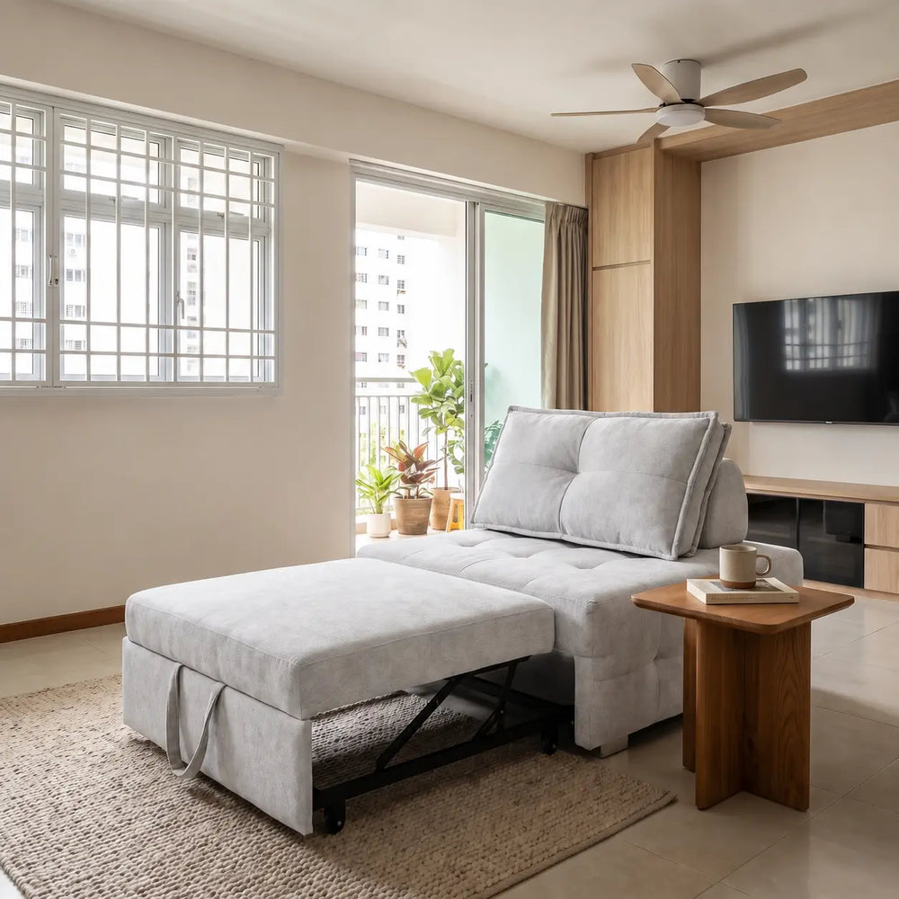 Estavo Fabric Sofa Bed DA