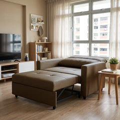 Novera Leather Sofa Bed