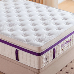 Megafurniture | Dr.Maxis Cool Violet 15 Inch Pocketed Spring Mattress | Mattress