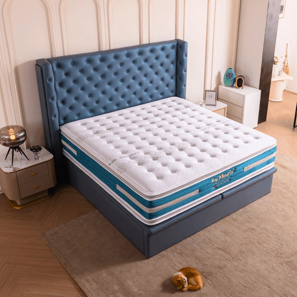 Megafurniture | Dr.Maxis Royale Glacier 16 Inch Pocketed Spring Mattress | Mattress