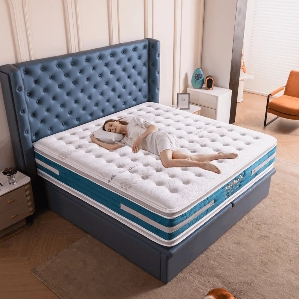 Megafurniture | Dr.Maxis Royale Glacier 16 Inch Pocketed Spring Mattress | Mattress