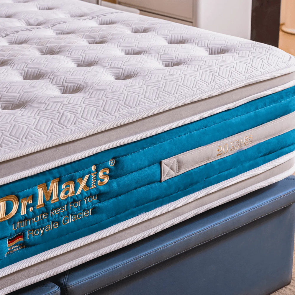 Megafurniture | Dr.Maxis Royale Glacier 16 Inch Pocketed Spring Mattress | Mattress