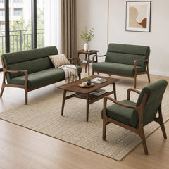 Ysaro Wooden Fabric Sofa ACE