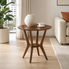 Rendora Wooden Side Table (60cm) ACE