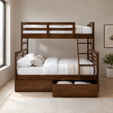 Mardelle Wooden Double Decker Bed Frame ACE