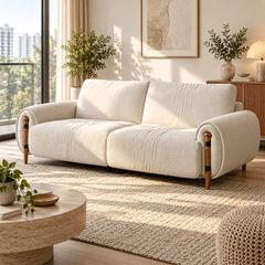 Evaris Fabric Sofa