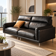Jaspin Leather Sofa