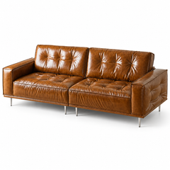 Delaric Leather Sofa