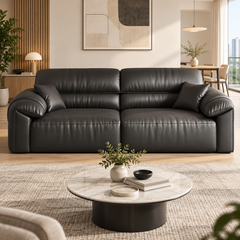 Norlen Leather Sofa