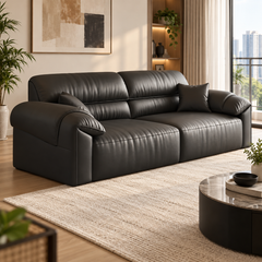 Norlen Leather Sofa