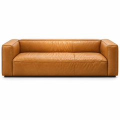 Kardesse Leather Sofa