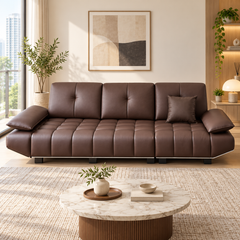 Tavress Leather Sofa