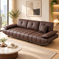 Tavress Leather Sofa