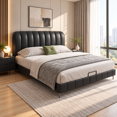 Esmarin Leather Bed Frame
