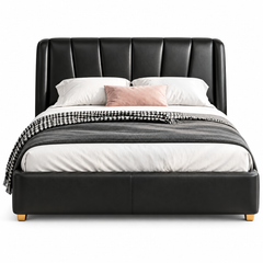 Aldevic Leather Bed Frame