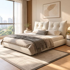 Merovan Fabric Bed Frame