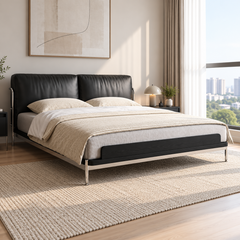 Rovaris Leather Bed Frame